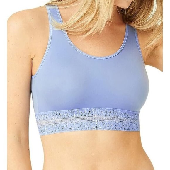 b.tempt'd Women's Future Foundation Crop Top Grape Mist Size Small New - Picture 1 of 1